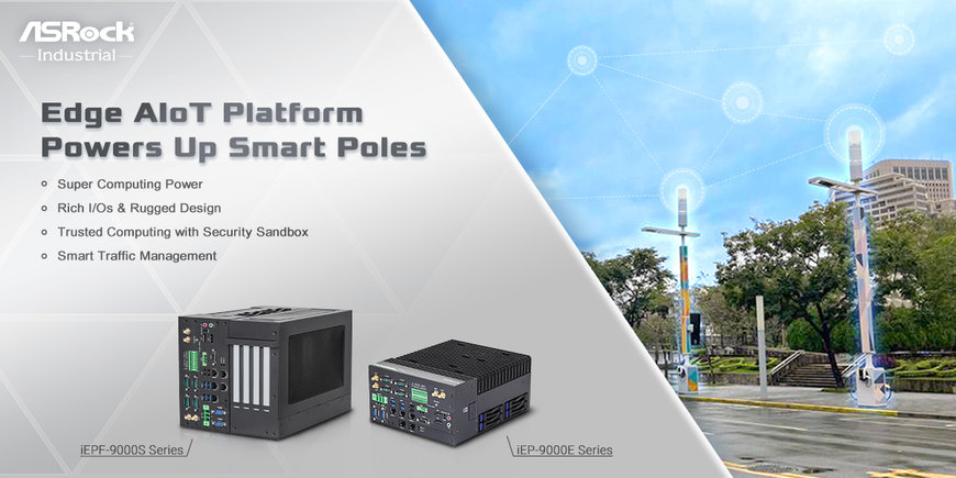 ASRock Industrial Joins 5G Smart Pole Standard Promotion Alliance for Joint Deployment in Smart Cities
